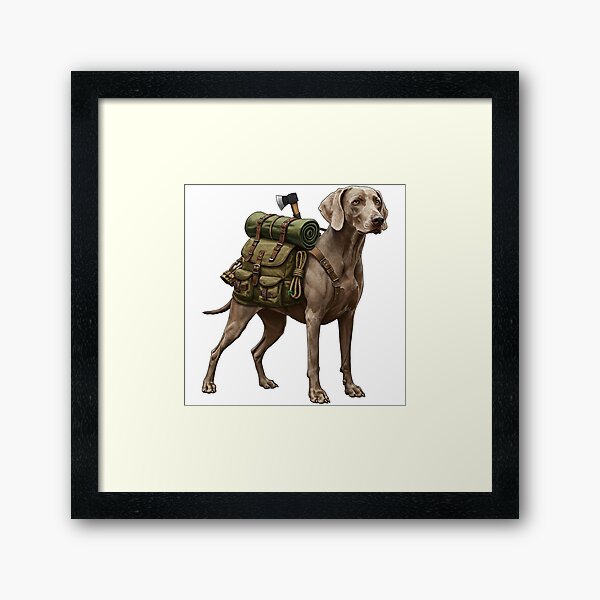 Item preview, Weimaraner Bushcraft Expert designed and sold by Weimaraner Dog.