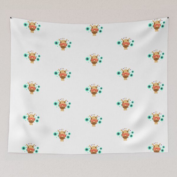 Item preview, Cool Giraffe with Retro Glasses designed and sold by KA-Design-Art.