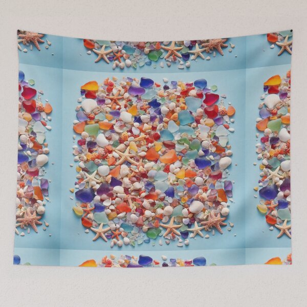 Item preview, Rainbow Sea Treasures designed and sold by Sadia Jannat.