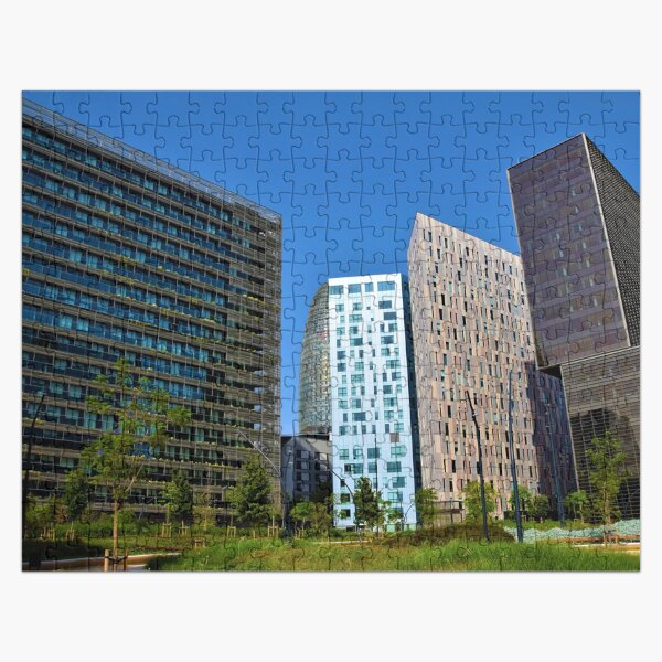 Vista previa del artículo con la obra «Jardins De Ca l'Aranyó - Barcelona - Puzzle», diseñado y vendido por puzzleworld999.