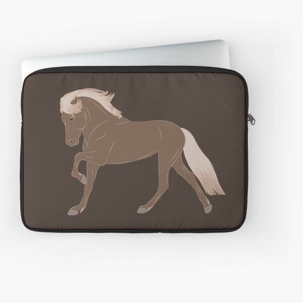 Aperçu de l'œuvre Cheval Islandais, cheval gris souris, cheval de selle léger, cheval d'allure, races de chevaux de l'Islande créée et vendue par WebEquitation®.