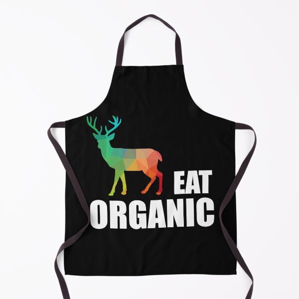 Item preview, Eat Organic Hunting Shirt Dear Elk Flesh Hunter Funny Gift designed and sold by StreetArtPro.