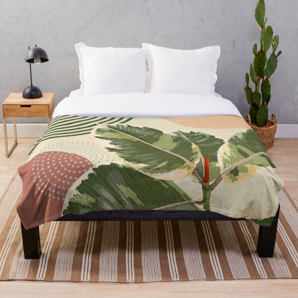 Item preview, Abstract modern botanical art , ficus  designed and sold by Green Plantessa.