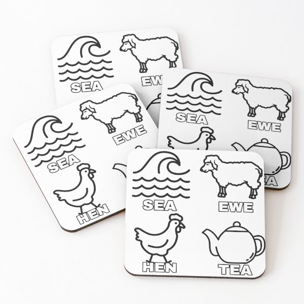 Item preview, Sea Ewe Hen Tea designed and sold by SwearingKids.