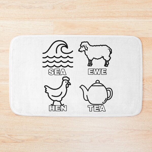 Item preview, Sea Ewe Hen Tea designed and sold by SwearingKids.