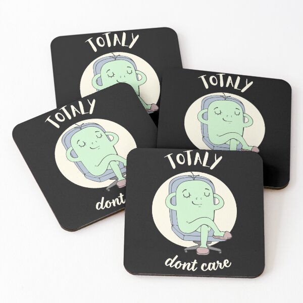 Item preview, Totally Don’t Care Chill Vibes designed and sold by DARK_NOVA.