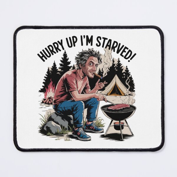 Item preview, Hurry UP I'M Starved Camper Man! designed and sold by Ketique.