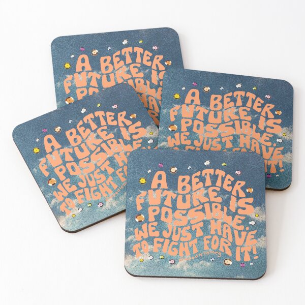 Item preview, A Better Future Is Possible designed and sold by doodlebymeg.