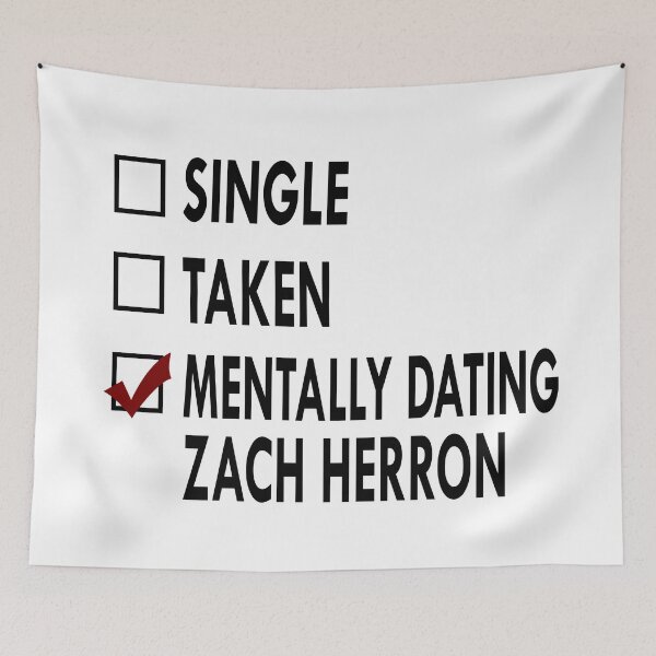 Item preview, Dating Zach Herron Black White designed and sold by Sasya.