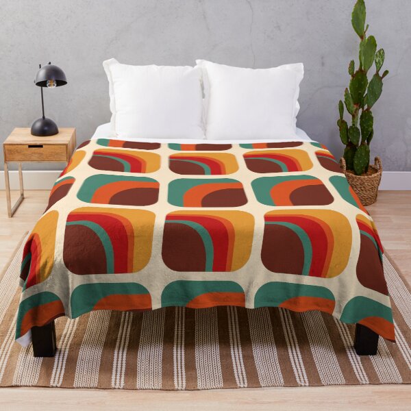Item preview, Retro Geometric Gradient Pattern Shapes I designed and sold by nineFlorals.