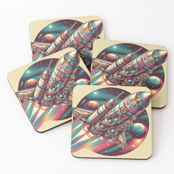 Item preview, Galactic Titan: The Rise of the Cosmic Voyager - Model 4 designed and sold by NeonBot_Shop.
