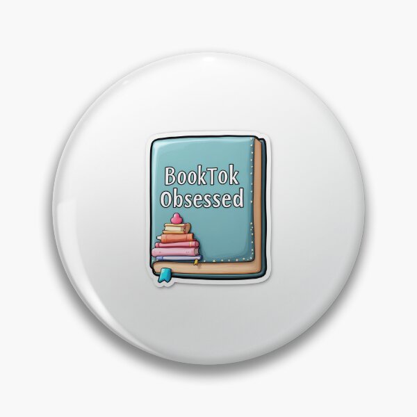 Item preview, BookTok Obsessed Minimalist Sticker | Perfect Gift for BookTokers | Reading Lover designed and sold by Thread-Verse.