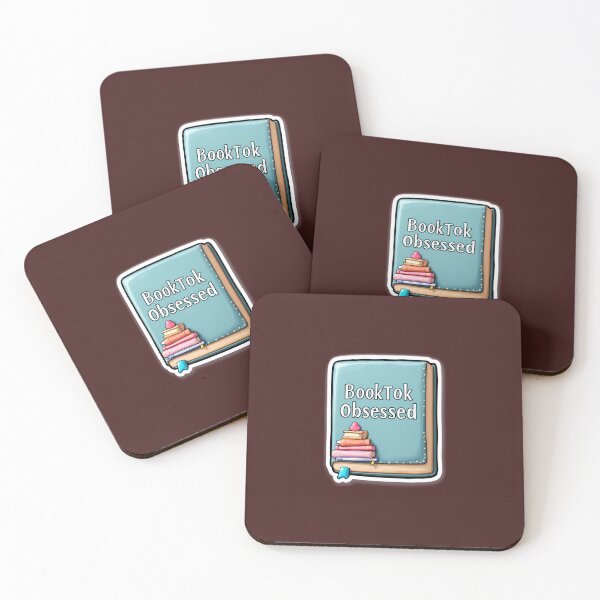 Item preview, BookTok Obsessed Minimalist Sticker | Perfect Gift for BookTokers | Reading Lover designed and sold by Thread-Verse.