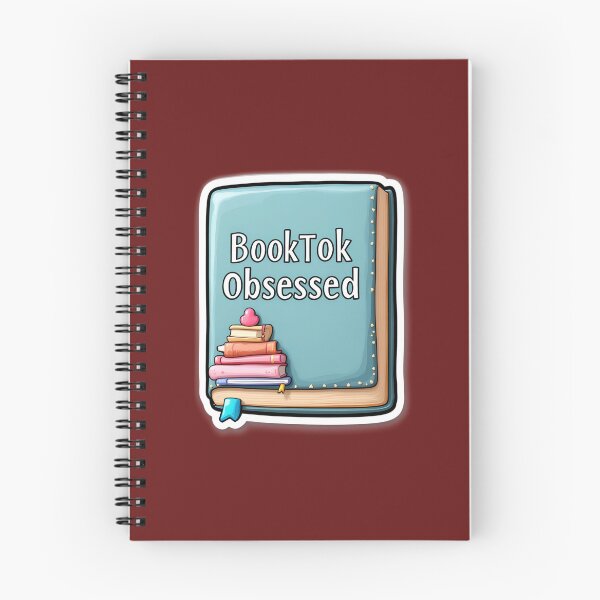 Item preview, BookTok Obsessed Minimalist Sticker | Perfect Gift for BookTokers | Reading Lover designed and sold by Thread-Verse.