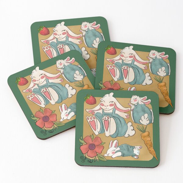Item preview, Sweet Spring Bunnies designed and sold by Comfy Art Corner.