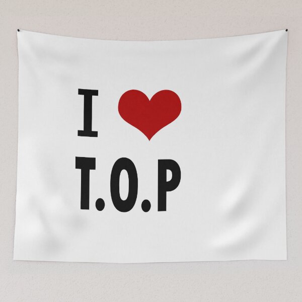 Item preview, I love T.O.P Choi Seung-hyun TOP designed and sold by Sasya.