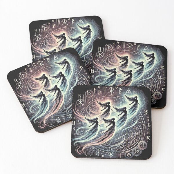Item preview, Dance of the Nordic Spirits: Mystical Design with Enchanted Runes designed and sold by RavenRunes.