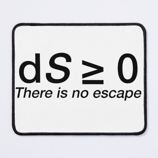 Item preview, Entropy no escape chesty shirt (black text) designed and sold by Planet9Design.