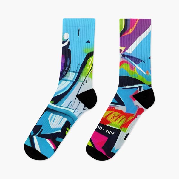 Item preview, Abstract Graffiti Art Design | 395 designed and sold by City Graffix Design Co..