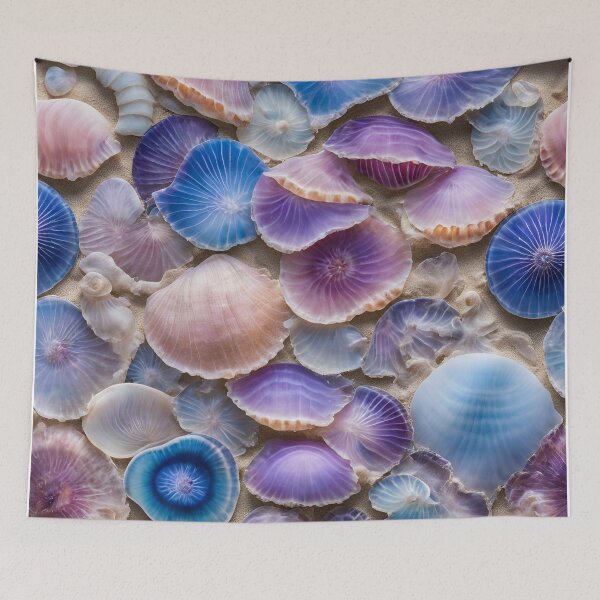 Item preview, Pastel Pearl Seashell on White Sand designed and sold by Glam-OOTD.