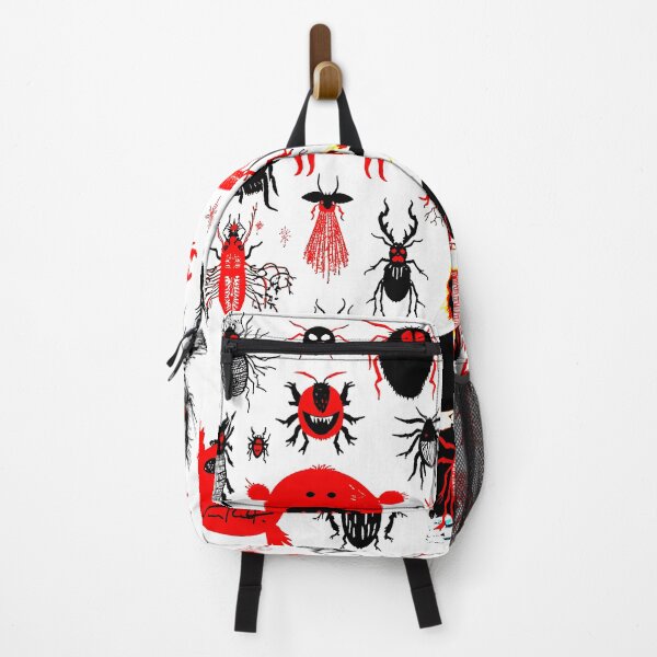 Item preview, Crazy cute funny insects and bugs in japan style manga anime ink drawing red  designed and sold by VonKalt.