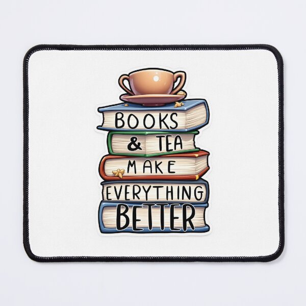 Item preview, Books & Tea Make Everything Better Sticker Pack | Gift for BookTokers | Bookish Stickers designed and sold by Thread-Verse.