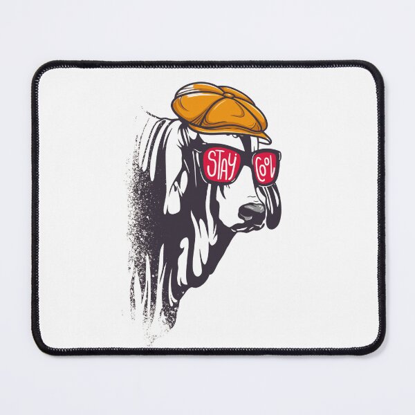 Item preview, Stay Cool - Stylish Retro Cow Illustration Trendy Animal Art ** Great Gift Idea ** designed and sold by ChanndannSharmaArt.