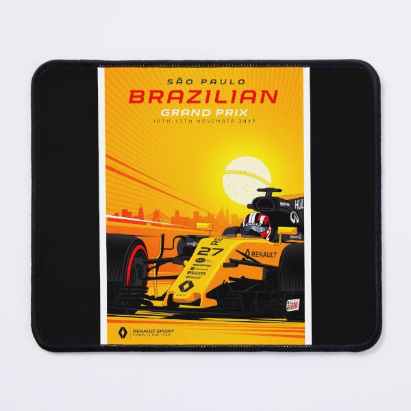 Item preview, Blast from the past art Grand Prix Interlagos Brasil 2017 designed and sold by Helios Be. Lavsh.