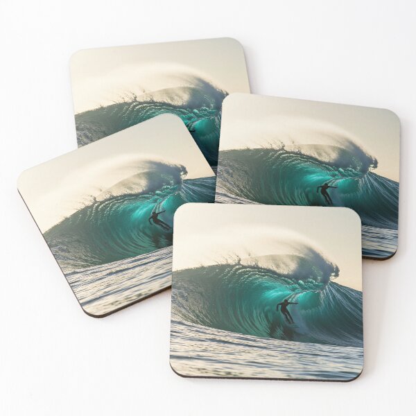 Item preview, Surfer on the wave of the blue ocean designed and sold by Marc Alexander Kunze.