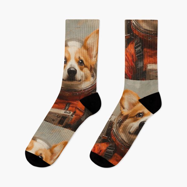 Item preview, Cute Astronaut Space Corgi - Animal Art designed and sold by Chrisjeffries24.