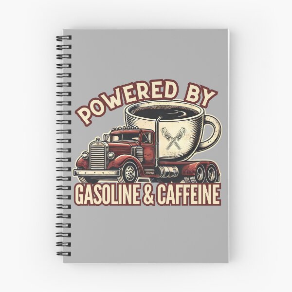 Item preview, Powered By Gasoline And Caffeine designed and sold by Zeemazoo.