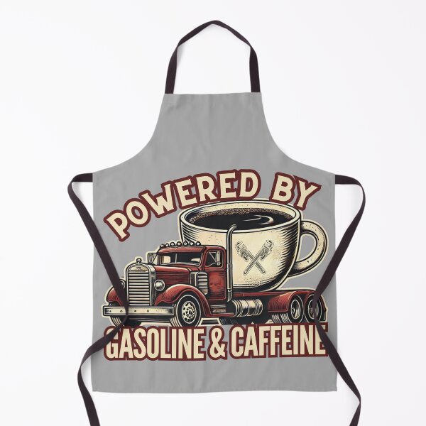 Item preview, Powered By Gasoline And Caffeine designed and sold by Zeemazoo.