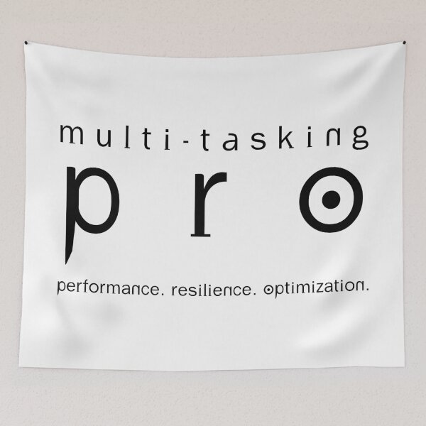 Item preview, Multi-tasking PRO - Performance. Resilience. Optimization., Unique designed and sold by villacreativa.