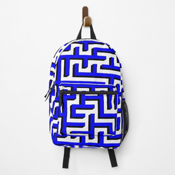Item preview, 2D Maze in Blue and Black designed and sold by design2xstudio.