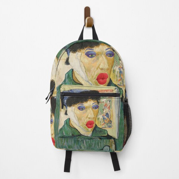Item preview, Van Gogh: Self-Portrait with a Bandaged Ear and Duckface | Classical Painting Parody designed and sold by UnhingedBird.