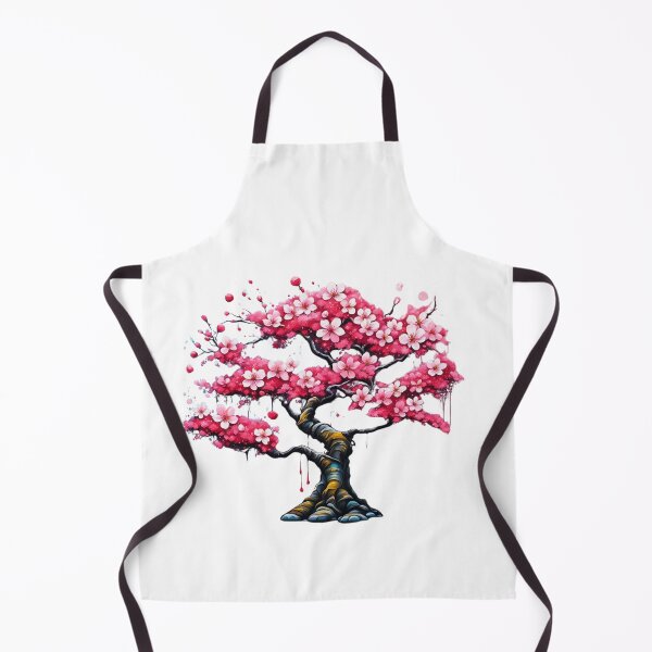 Item preview, Cute hanami cherry tree, cherry blossom, pink tree, spring, floral designed and sold by Coolparrotgirl.