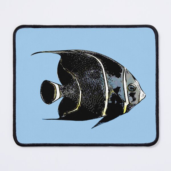 Item preview, Juvenile French Angelfish Black Alternate Design  designed and sold by designsasstultd.