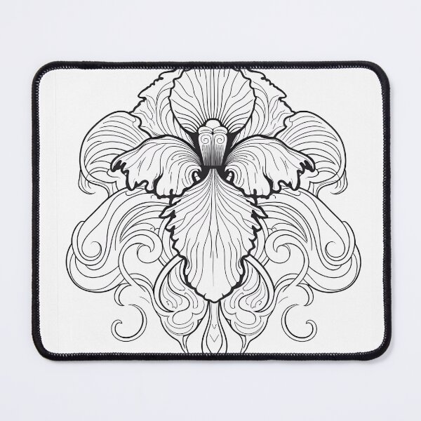 Item preview, Flower #25 Coloring Page Pattern  designed and sold by DavidColoring.