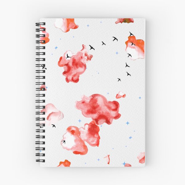 Item preview, cloudy sky in red designed and sold by monika-holle.