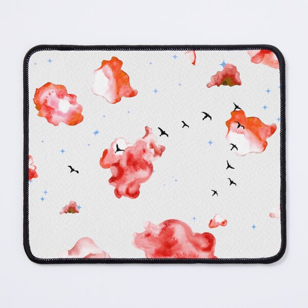 Item preview, cloudy sky in red designed and sold by monika-holle.