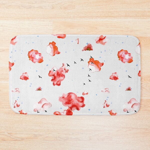 Item preview, cloudy sky in red designed and sold by monika-holle.