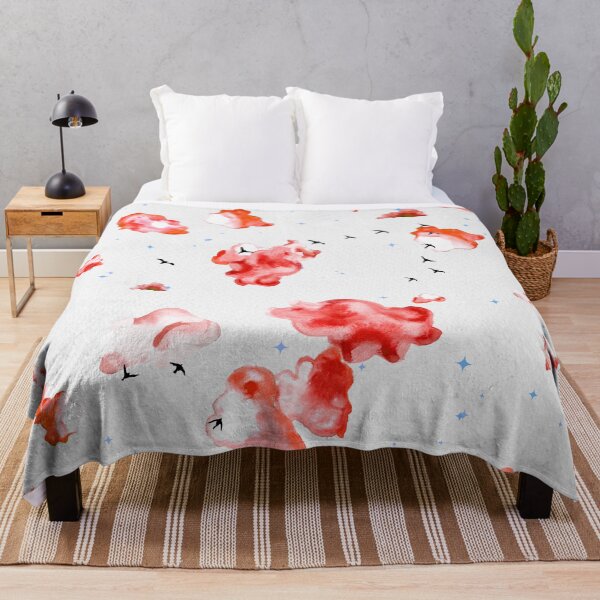 Item preview, cloudy sky in red designed and sold by monika-holle.