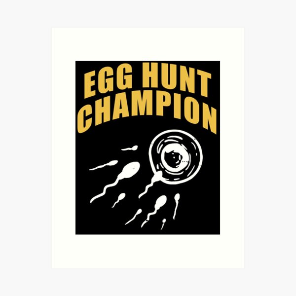 Item preview, Egg Hunt Champion -Funny Easter Pregnancy Reveal Men Dad T-Shirt designed and sold by StreetArtPro.