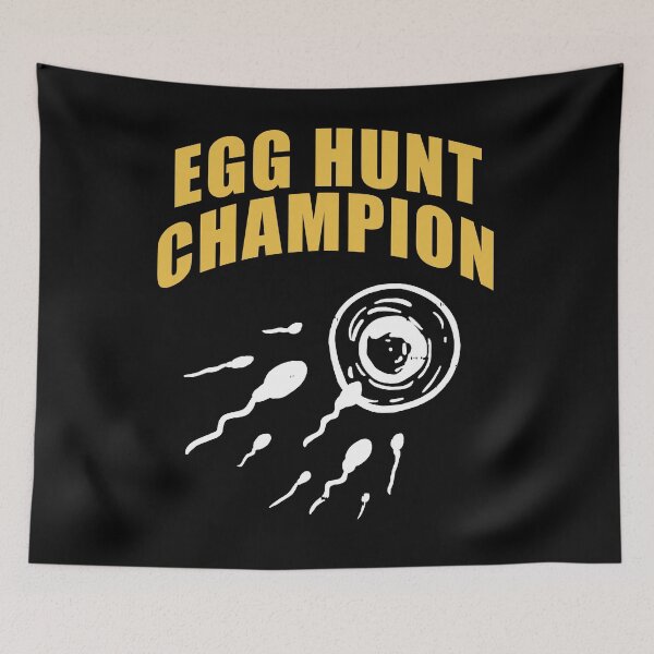 Item preview, Egg Hunt Champion -Funny Easter Pregnancy Reveal Men Dad T-Shirt designed and sold by StreetArtPro.