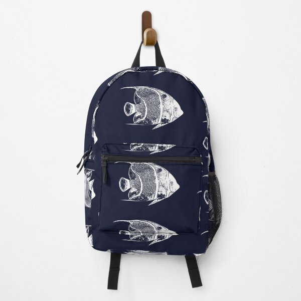Item preview, Juvenile French Angelfish White Design designed and sold by designsasstultd.