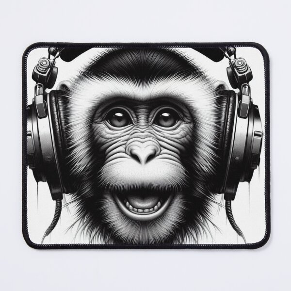 Item preview, Monkey Headphone designed and sold by hala2011.
