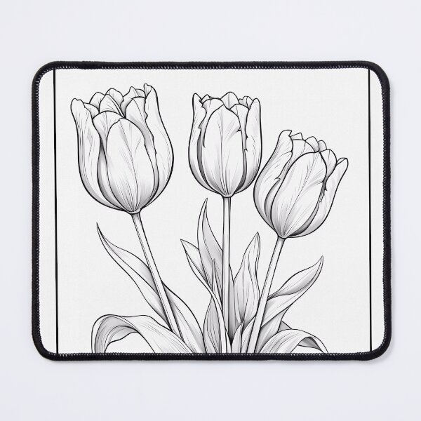 Item preview, Flower #28 Coloring Page Pattern  designed and sold by DavidColoring.