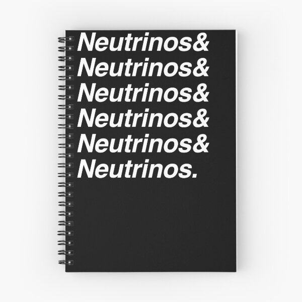 Item preview, Neutrinos ampersand shirt (white text) designed and sold by Planet9Design.