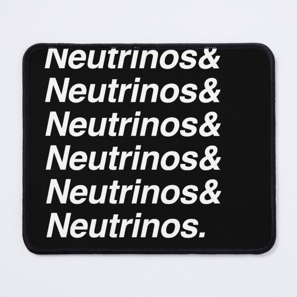 Item preview, Neutrinos ampersand shirt (white text) designed and sold by Planet9Design.