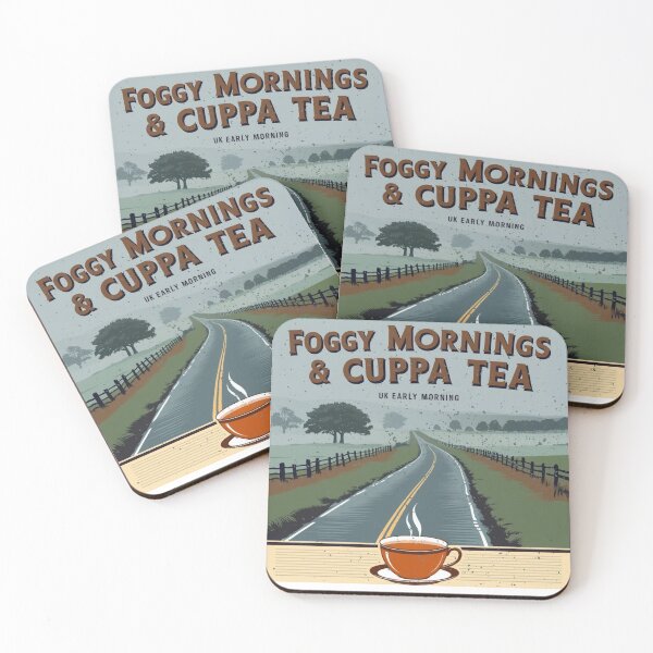 Item preview, Foggy Mornings & Cuppa Tea – An Atmospheric Morning 6 designed and sold by Mosaic by M.